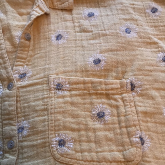 Sonoma yellow print blouse. Size 2X. - Picture 3 of 3